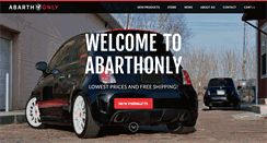 Desktop Screenshot of abarthonly.com