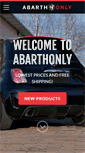 Mobile Screenshot of abarthonly.com